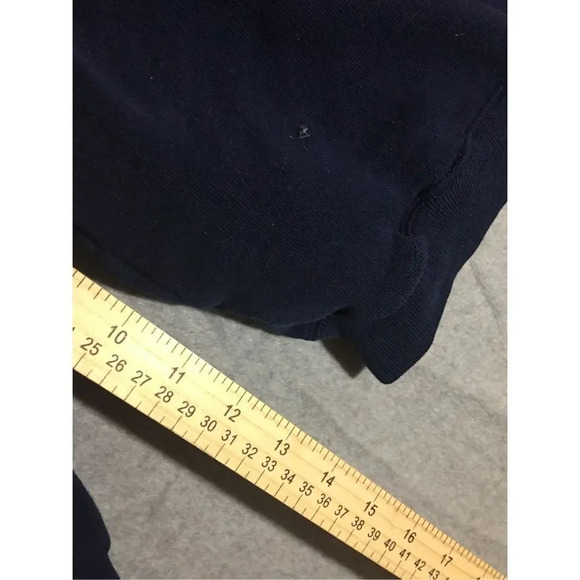 Womens Auburn Hoodie Size Large Vintage Navy Blue Embroidered No String College - Picture 3 of 3